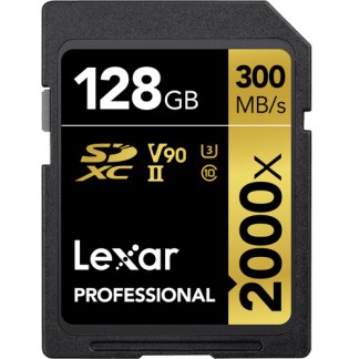 Lexar Professional 2000x SD Card (128GB)