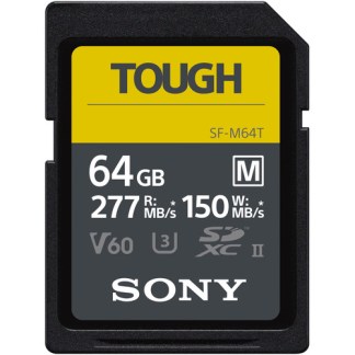 Sony Tough 64GB SDXC Memory Card (277MB/s)