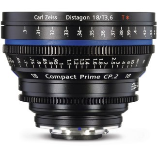 ZEISS 18mm/T3.6 CP.2 Compact Prime Cine Lens (EF/PL Mount)